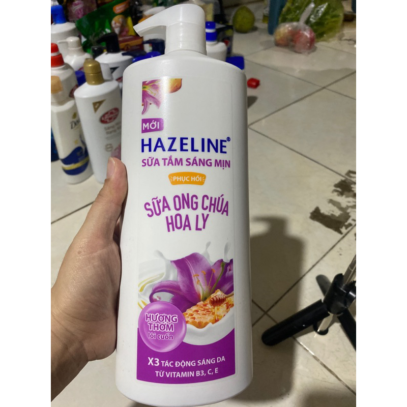 Sữa tắm Hazelin 800g/1kg