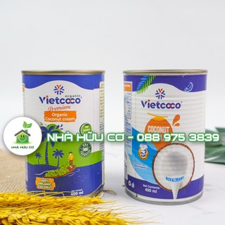 Nước cốt dừa Vietcoco 400ml - Date: 12/04/2026 - Nhà Hữu Cơ