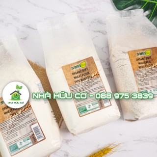 Sima bio - bột mì nguyên cám/đa dụng/bột làm bánh mì hữu cơ sima bio - date: 11/2024 - nhà hữu cơ