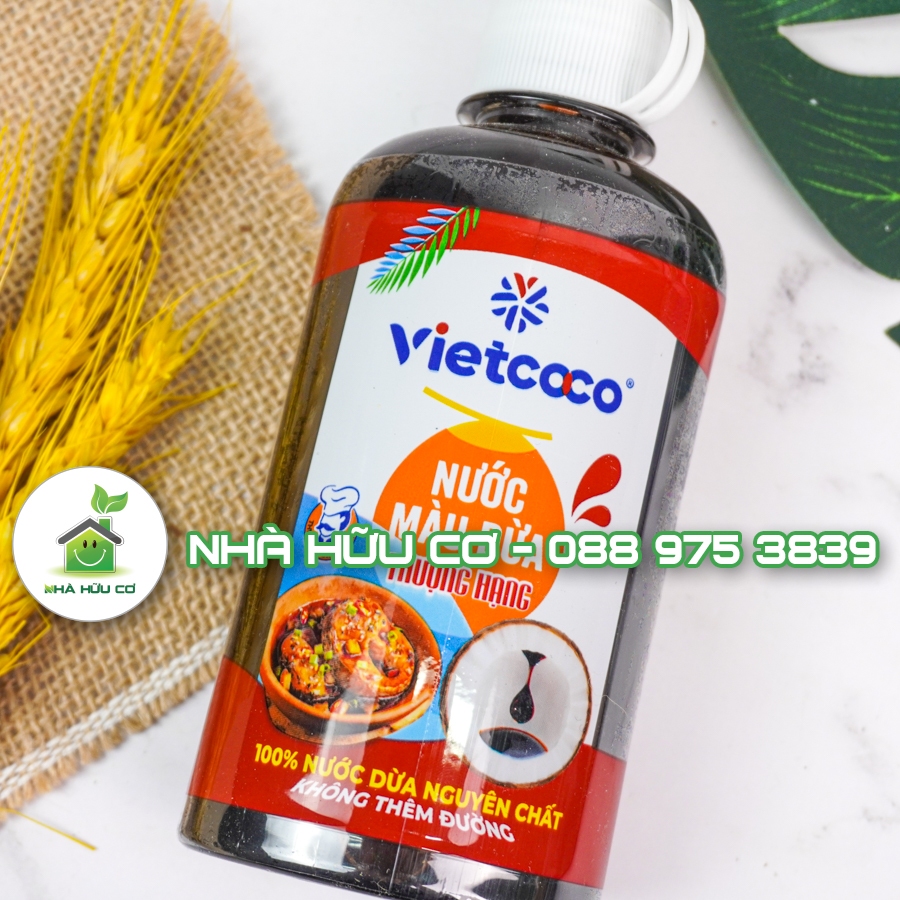 Nước màu dừa Vietcoco 250ml - Date: 9/2026 - Nhà hữu cơ