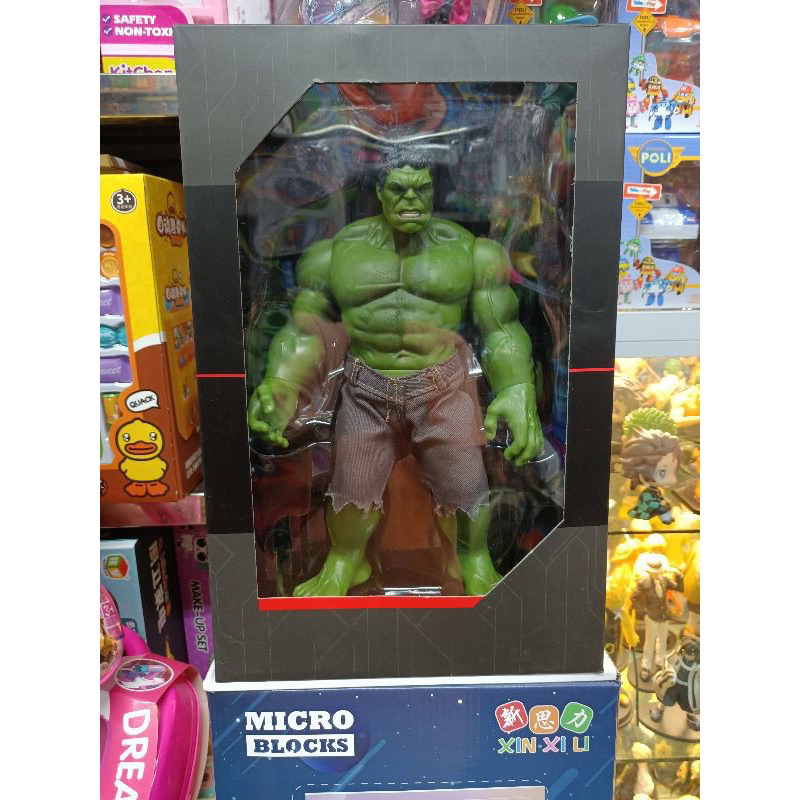 Mô hình nhân vật siêu anh hùng người khổng lồ xanh Hulk 32cm