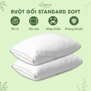 🎅Ruột gối Everon cao vừa Standard Soft🎁4570 siêu êm ái