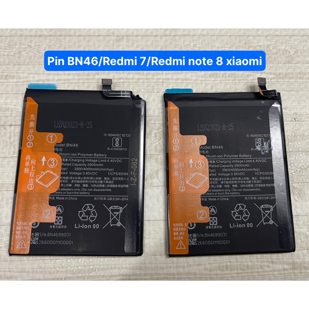 Pin BN46 Redmi 7/Redmi Note 8 Xiaomi mới