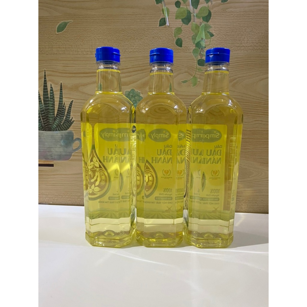 Dầu Ăn Đậu Nành Simply Chai 1L
