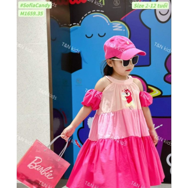 12 đến 38kg.váy gâu dâu cho bé gái có cả size đại ak..