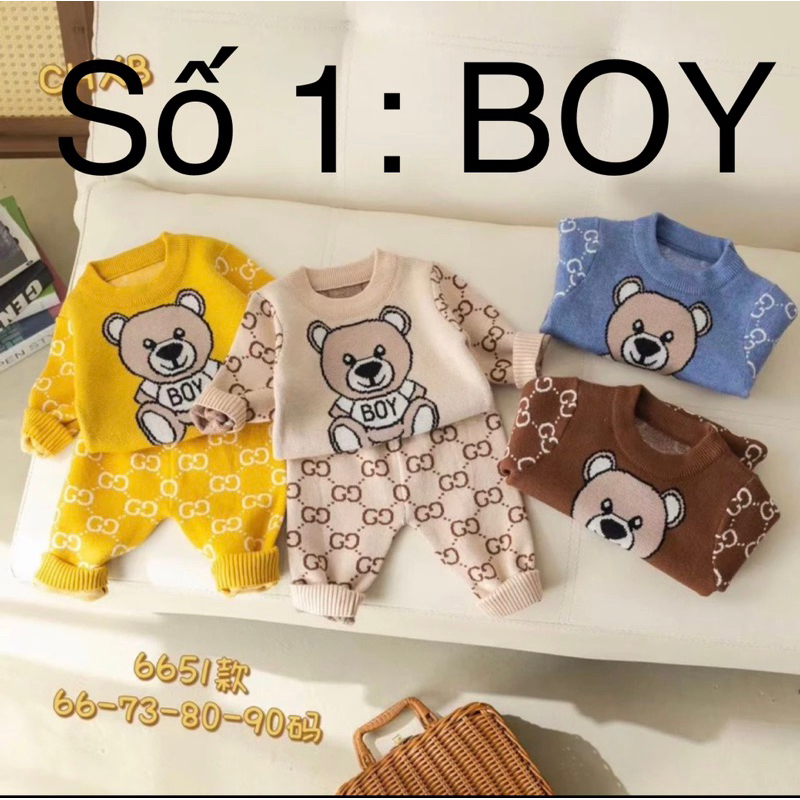 XINHH Bộ len cho bé