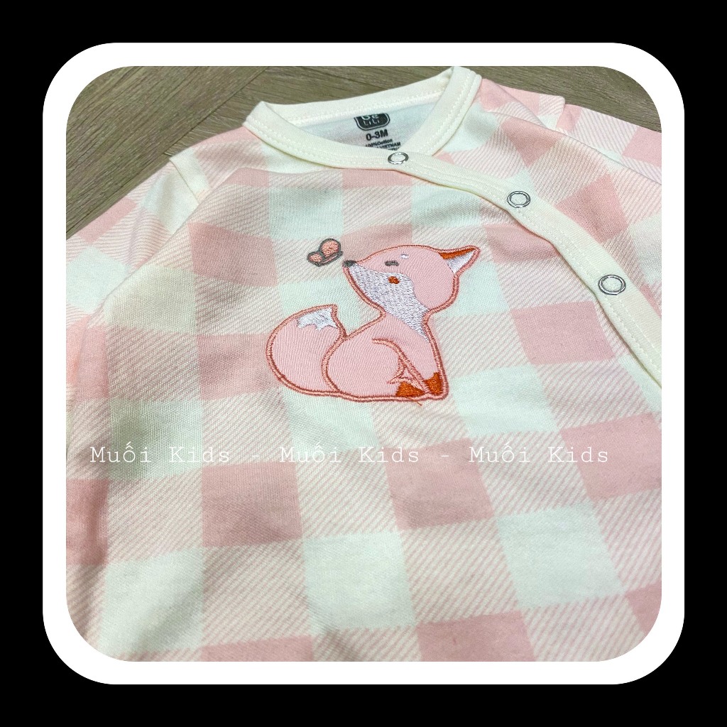 Body Liền Thân Cho Bé⚡️FREE SHIP⚡️Set 2c Body Liền Tất  Liền Thân Cho Bé Sơ Sinh Giữ Ấm Vào Mùa Đông