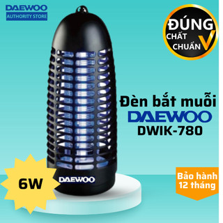 Đèn bắt muỗi, côn trùng Daewoo DWIK-780 an toàn, tiết kiệm điện năng, bảo hành 1 năm