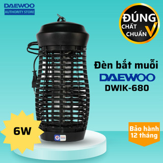 Đèn bắt muỗi Daewoo DWIK-680 tiết kiệm điện năng, bắt muỗi hiệu quả, bảo hành 1 năm
