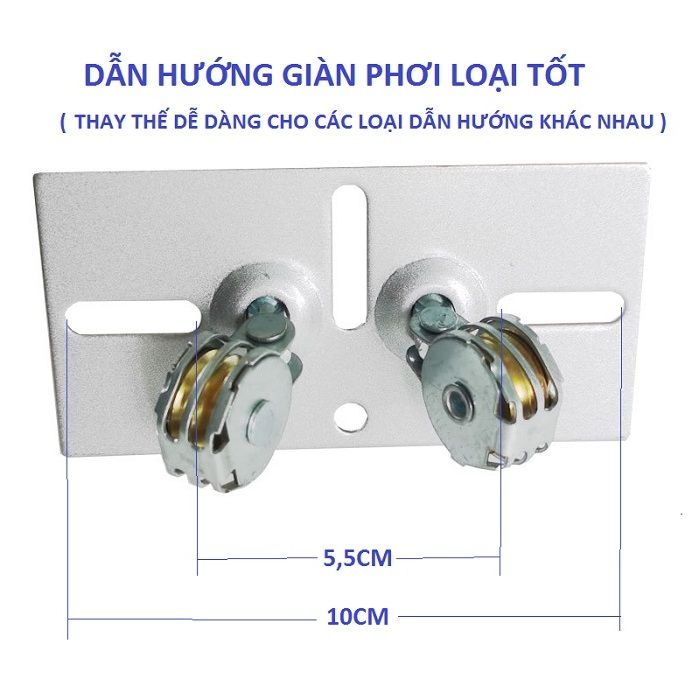 Buly dẫn hướng giàn phơi thông minh, Bộ phụ kiện giàn phơi thông minh, linh kiện giàn phơi