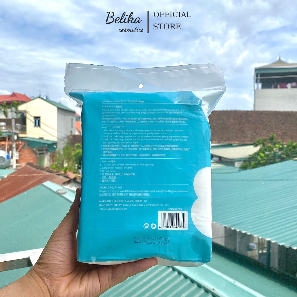 Bông tẩy trang cừu Habaria Sheep cotton 234 miếng, hàng đẹp - siêu mềm mịn - siêu dai - siêu tiết kiệm