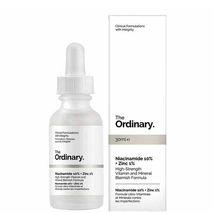 Serum The Ordinary Niacinamide 10% + Zinc 1% giảm mụn giảm thâm chính hãng - ChangChang Cosmetics