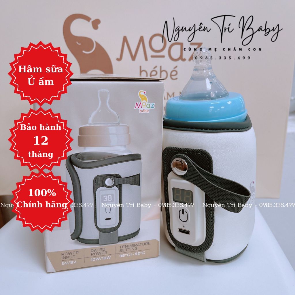 Túi ủ bình sữa Moaz bebe MB067