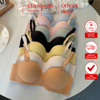 Áo Lót Su Quả Ngang Phối Kẻ 3D Nâng Ngực Thời Trang Dành Cho Nữ 2221