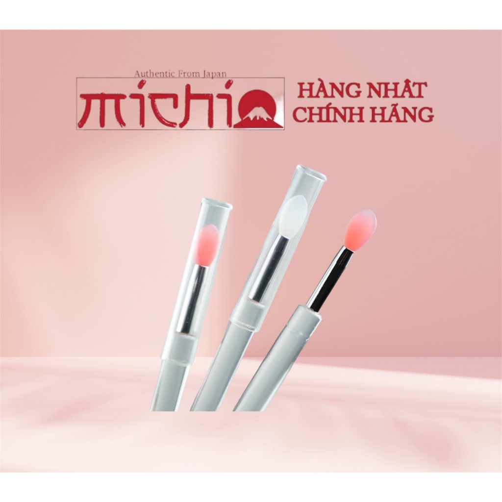 ✨✨Cọ Tô Son Môi Lấy Mặt Nạ Ngủ Môi Silicon Tiện Lợi Có Nắp Đậy