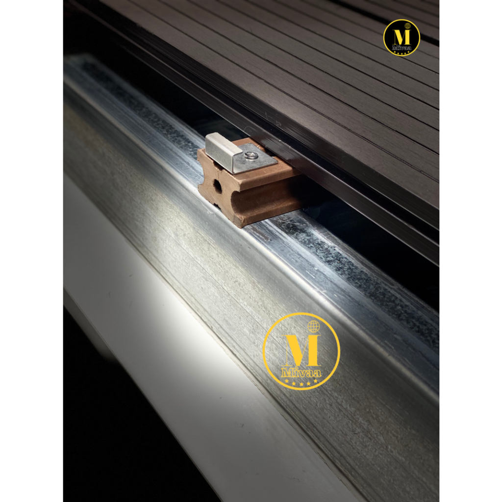 Ke Inox Khởi Đầu & Kết Thúc Tấm Sàn Gỗ Nhựa