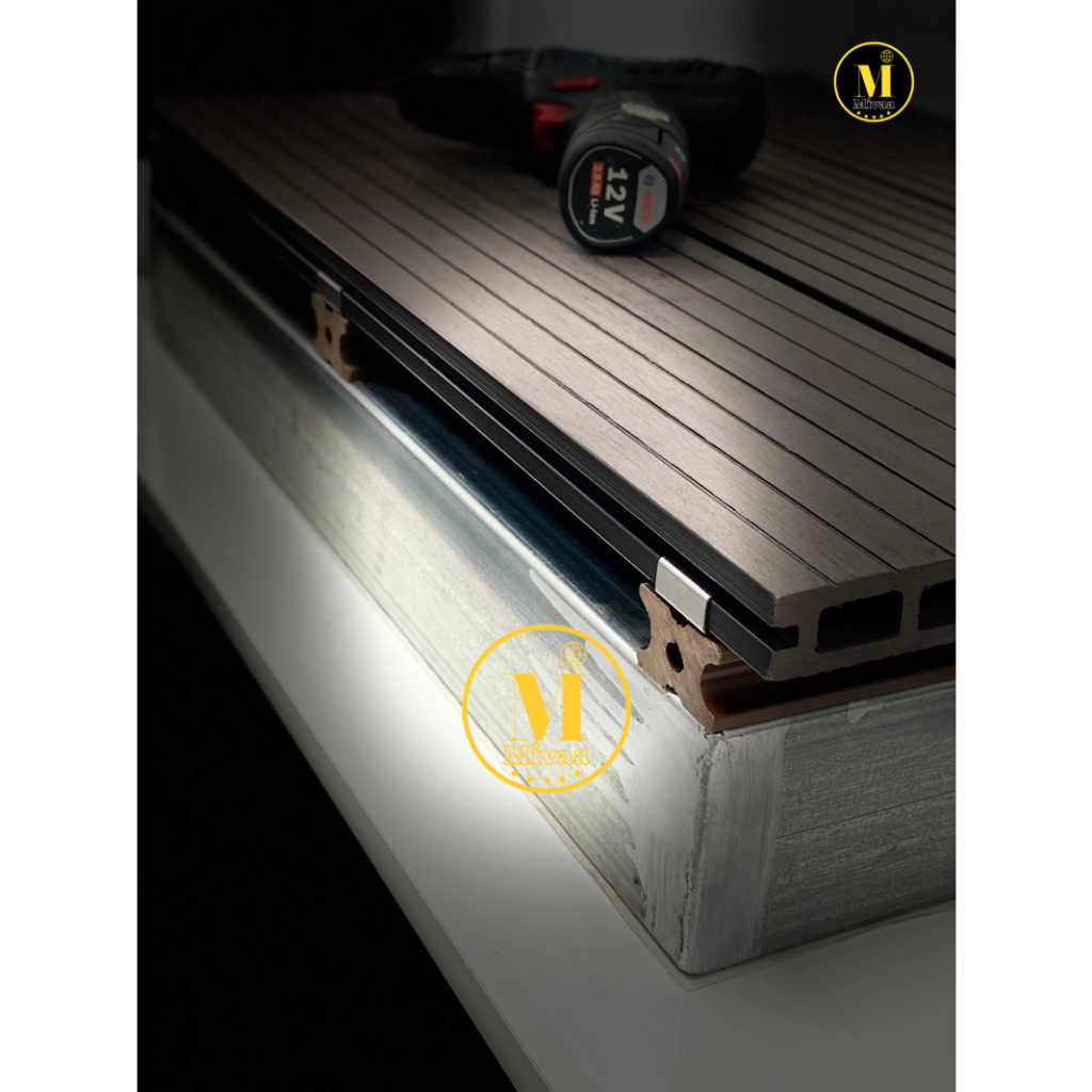 Ke Inox Khởi Đầu & Kết Thúc Tấm Sàn Gỗ Nhựa