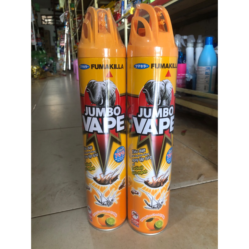 XỊT côn trùng Jumbo 600ml