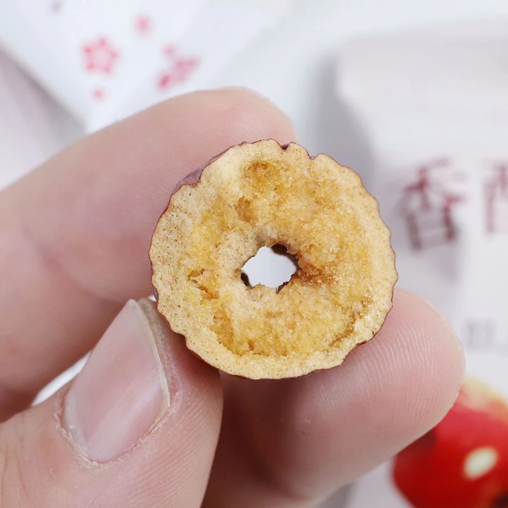 60 gói táo đỏ Tân Cương giòn tan không hạt gói nhỏ xinh, tiện lợi