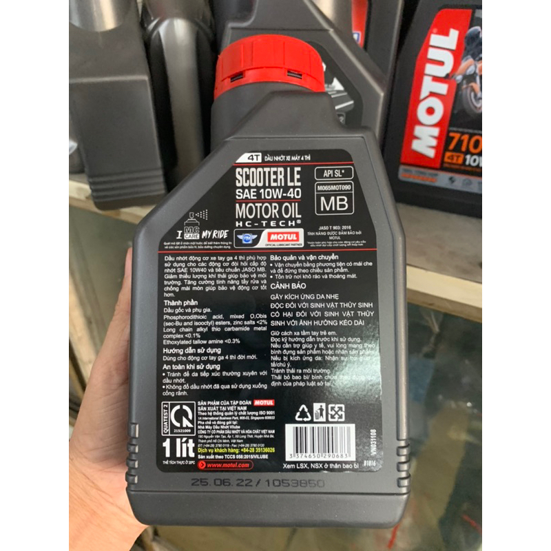 DẦU NHỚT CHÍNH HÃNG MOTUL TAY GA VÀ XE SỐ GIÁ RẺ.