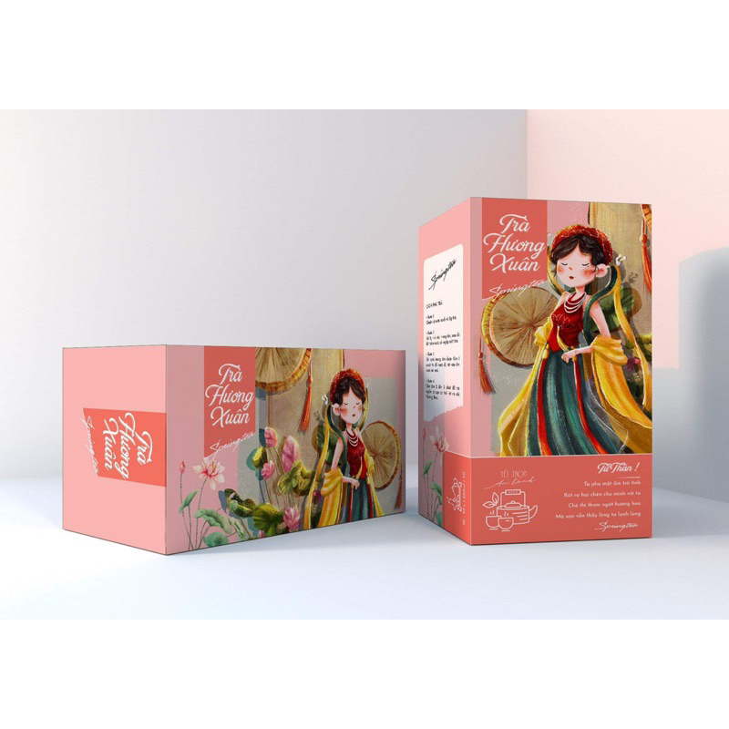 Vỏ Trà Spring Tea