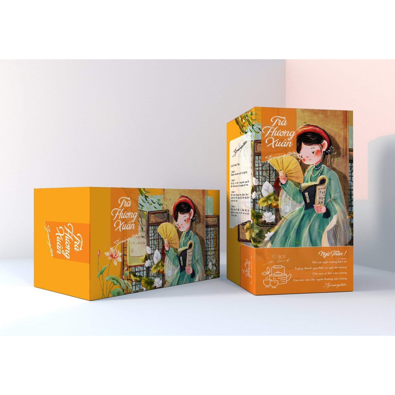 Vỏ Trà Spring Tea
