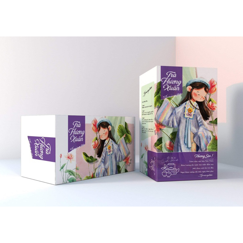 Vỏ Trà Spring Tea