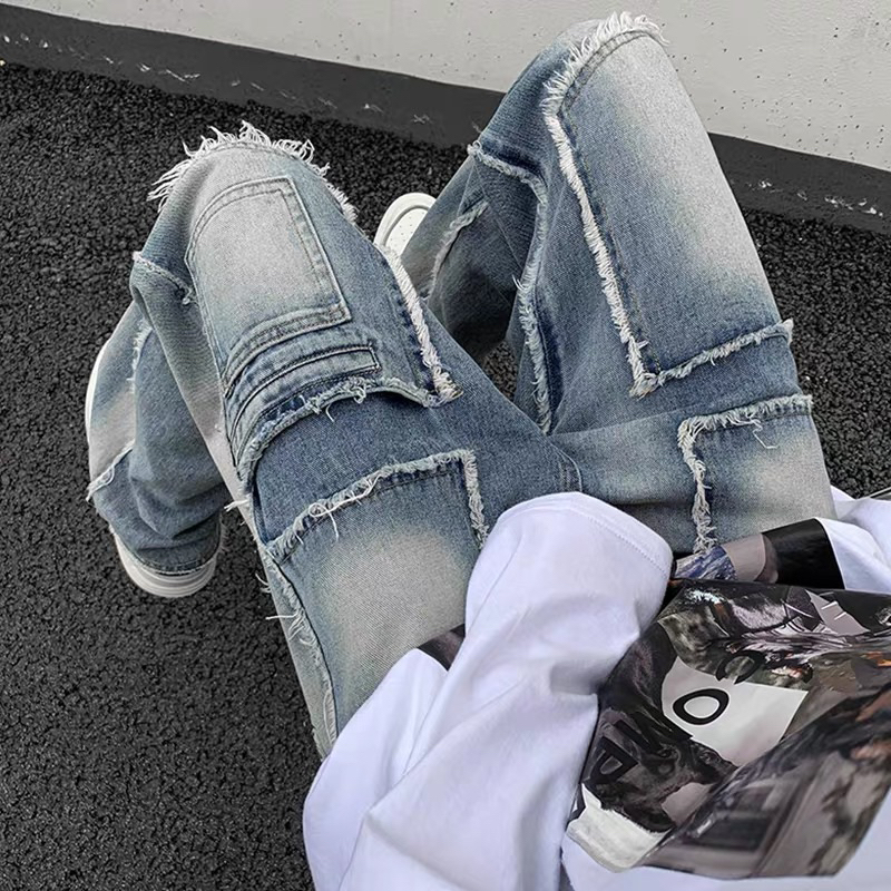 Quần jeans Baggy  suông Kumikumi  , rmang phong cách hàn quốc hottrend 2023