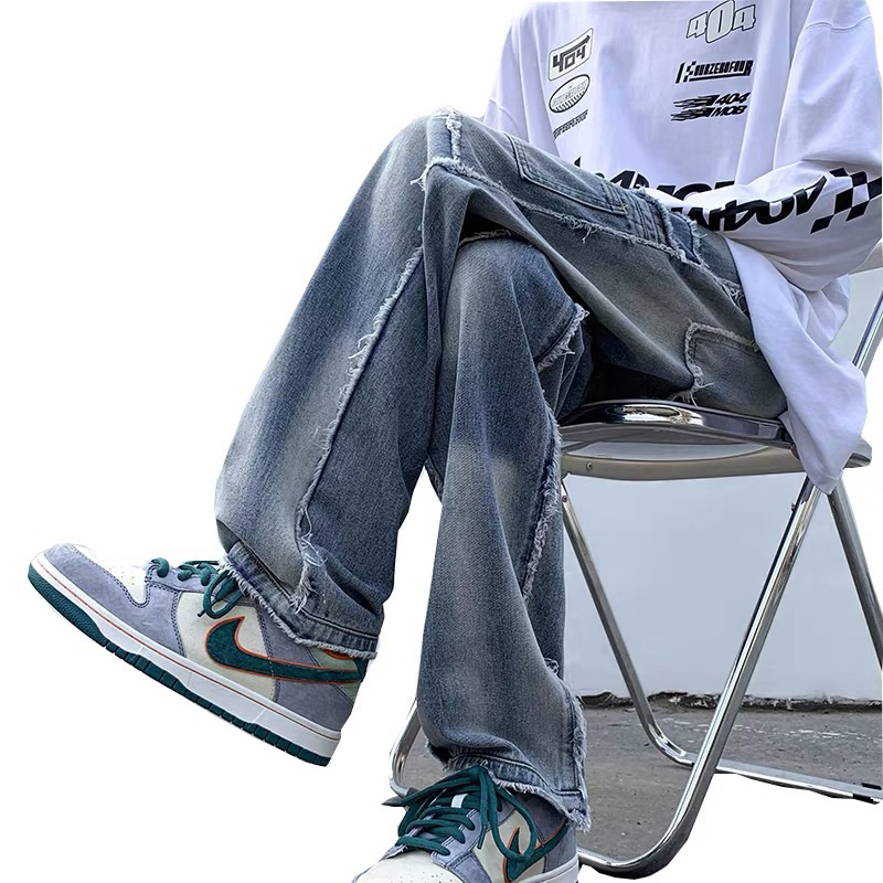 Quần jeans Baggy  suông Kumikumi  , rmang phong cách hàn quốc hottrend 2023