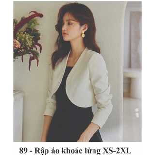 Rập giấy A0 mã 89 - Rập áo khoác lửng (Không phải quần áo)