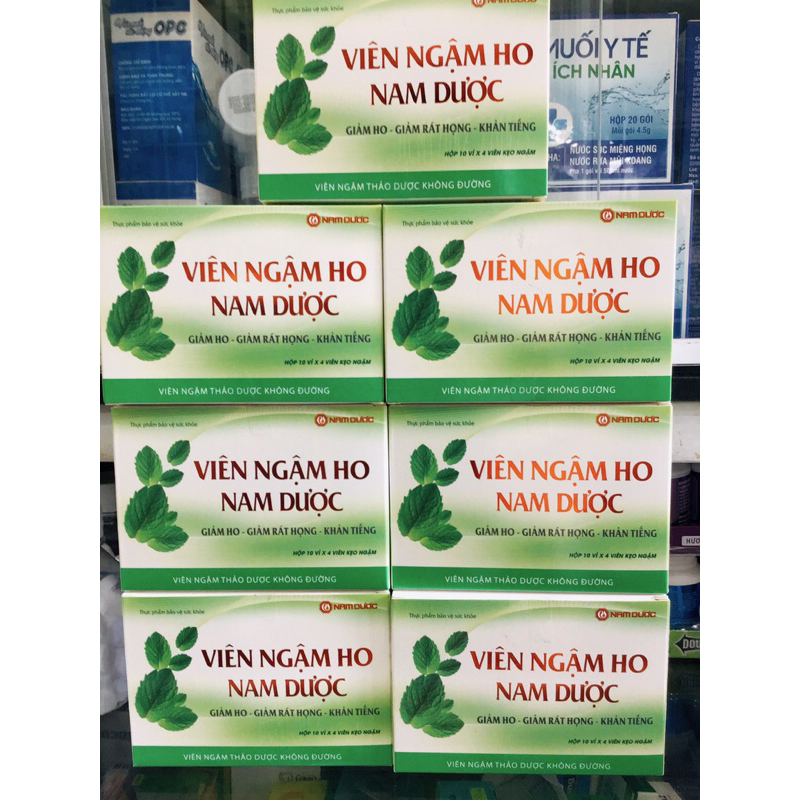 Kẹo ngậm ho Nam Dược - Người bị ho kéo dài thành từng cơn, ho gió, ho dị ứng, ho khan, có đờm, viêm thanh quản