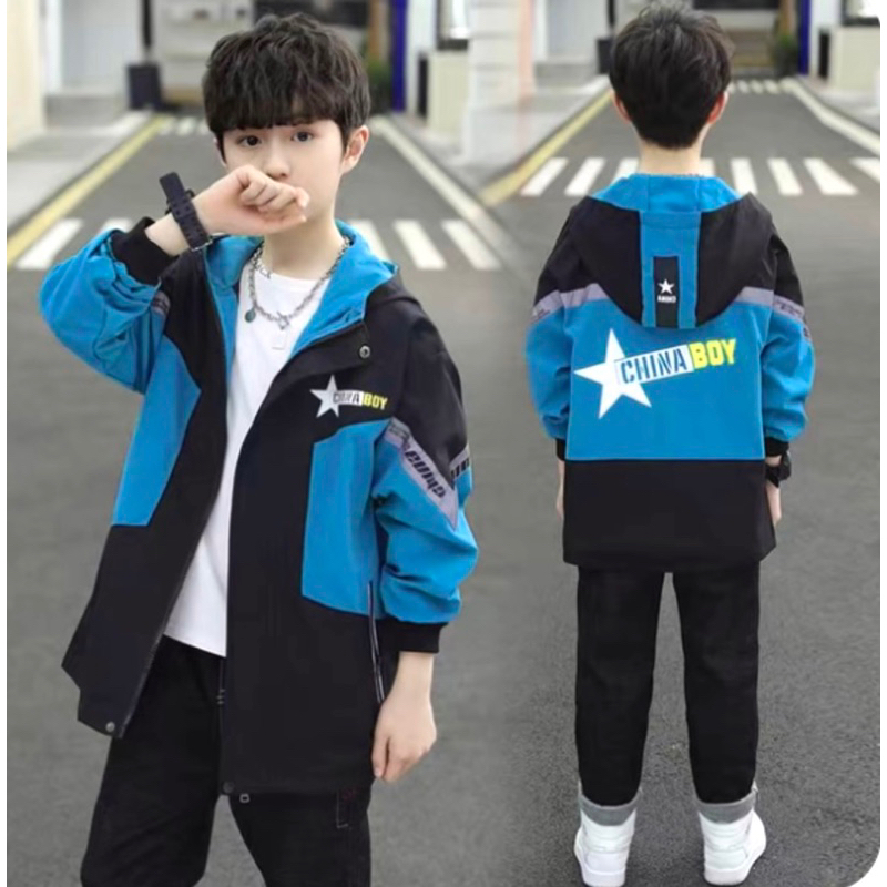 Áo khoác gió nam nhỡ phong cách hàn quốc hàng qc mã TTK166