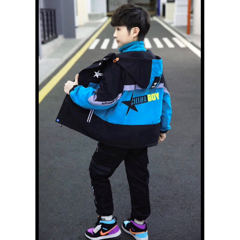 Áo khoác gió nam nhỡ phong cách hàn quốc hàng qc mã TTK166