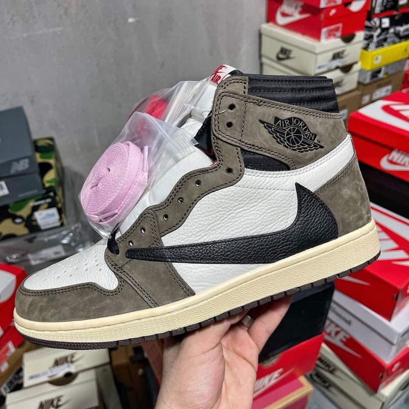 Giày air jordan 1 high travis scott