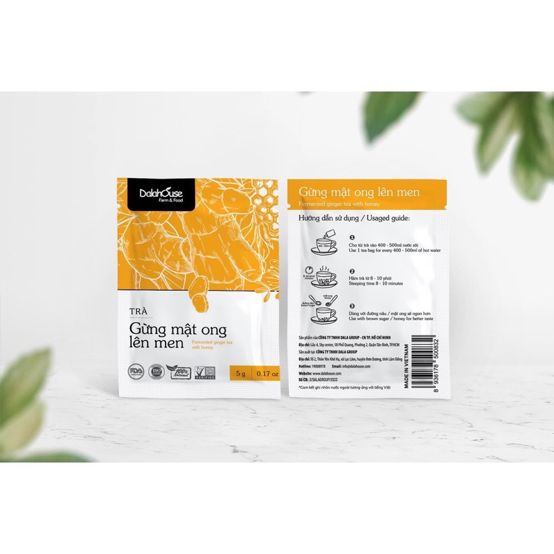 Trà gừng mật ong Dalahouse
