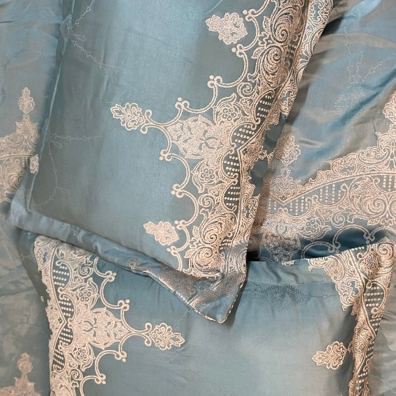 Bộ ga giường vỏ gối Gấm Nhung cao cấp Ga trải giường bọc đệm bằng chun chắc chắn 1m8-2m 1m6-1m8