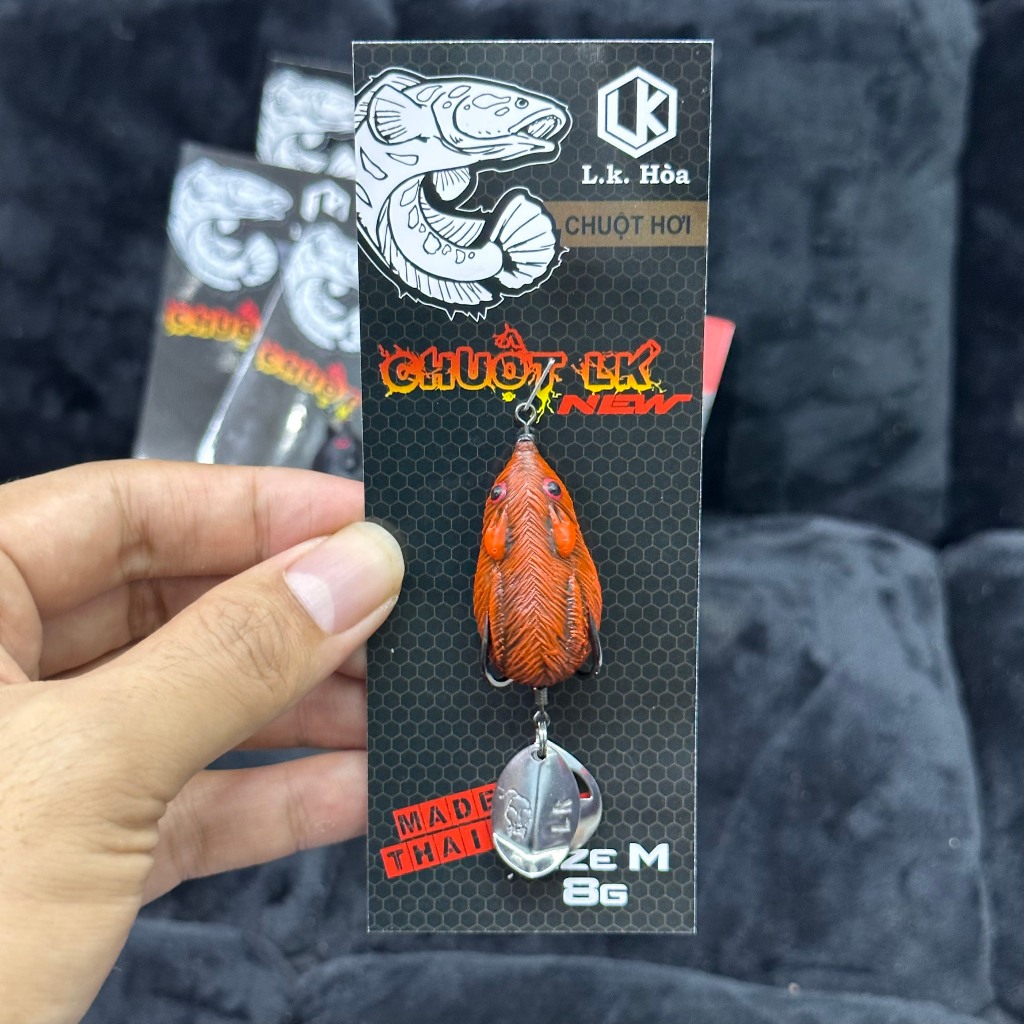 MỒI CÂU CÁ CHUYÊN LURE CHUỘT LK- FULL PHIÊN BẢN SKIN, S, M, L