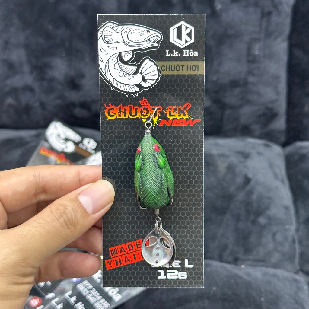MỒI CÂU CÁ CHUYÊN LURE CHUỘT LK- FULL PHIÊN BẢN SKIN, S, M, L