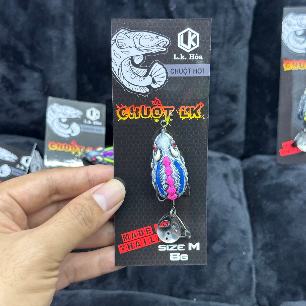 MỒI CÂU CÁ CHUYÊN LURE CHUỘT LK- FULL PHIÊN BẢN SKIN, S, M, L