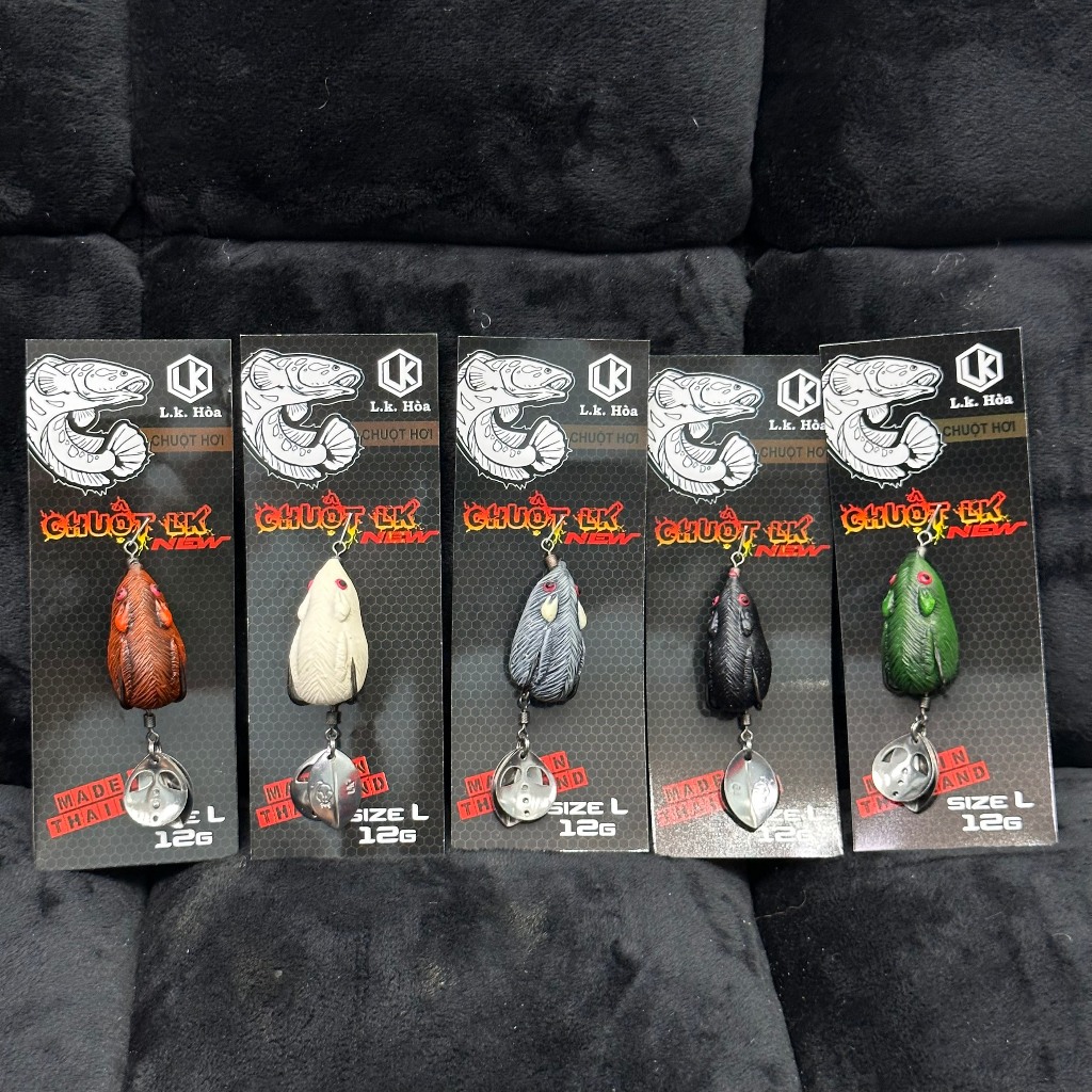 MỒI CÂU CÁ CHUYÊN LURE CHUỘT LK- FULL PHIÊN BẢN SKIN, S, M, L