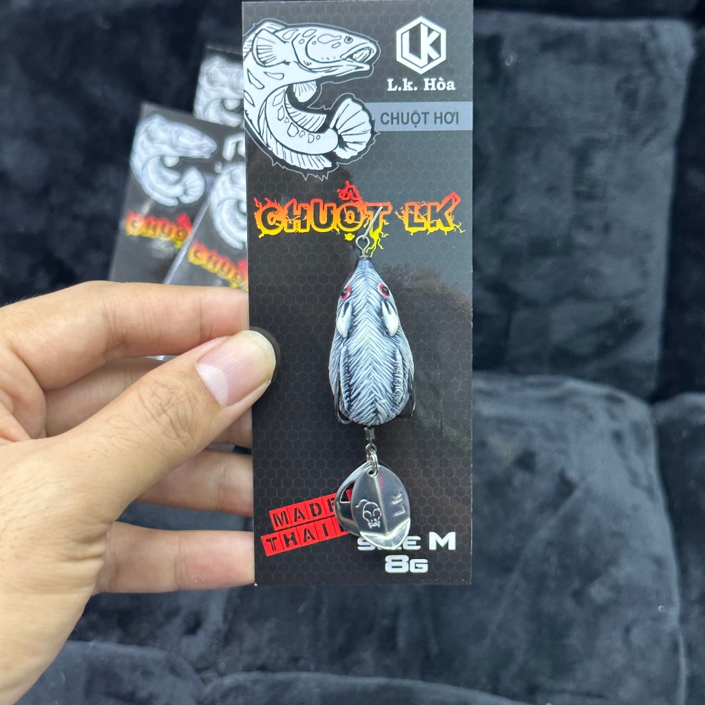 MỒI CÂU CÁ CHUYÊN LURE CHUỘT LK- FULL PHIÊN BẢN SKIN, S, M, L