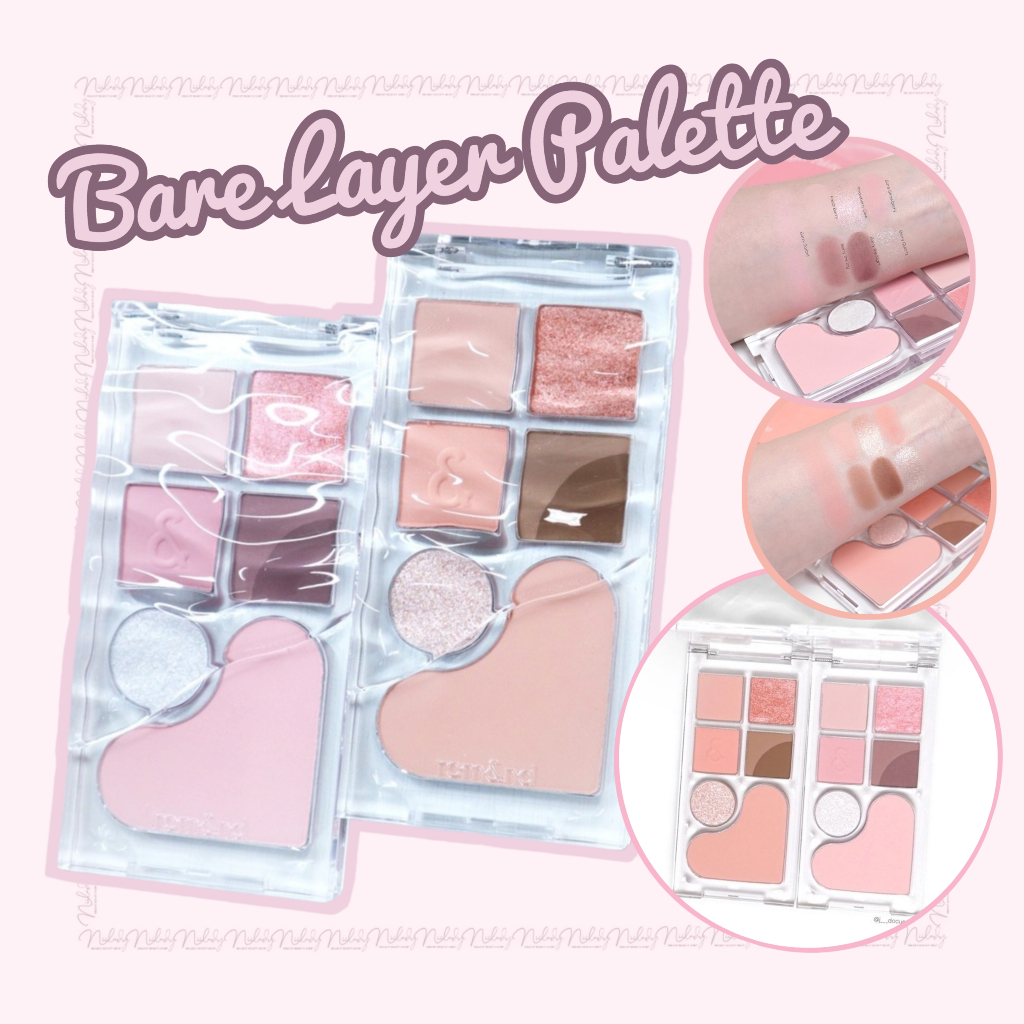 Bảng mắt Romand Bare Layer Palette, R Better Than Palette