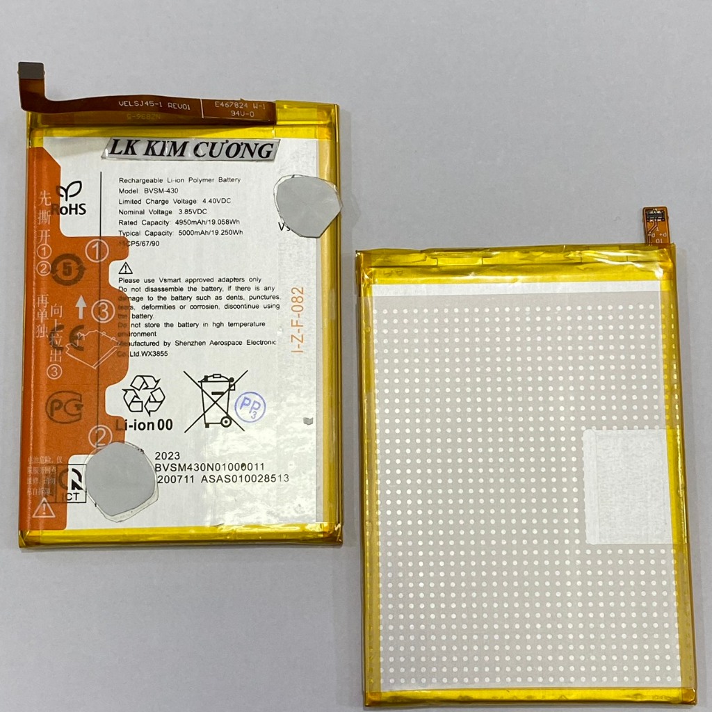 Pin tương thích với vsmart joy 3/ bvsm - 430