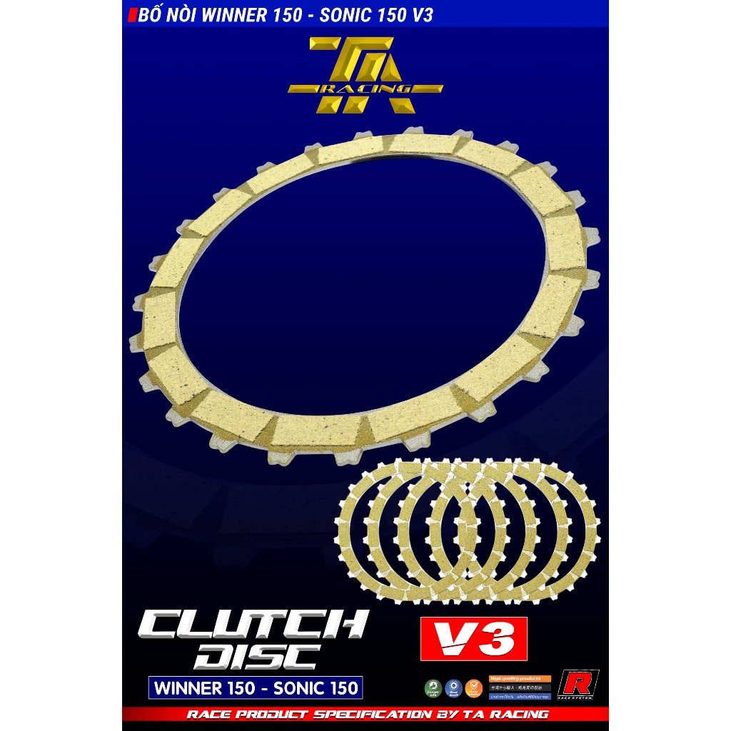 Bố nồi TA EX 135 4s / 5s / EX 150 / Neo / Raider / Satria / Sonic / Winner / wave