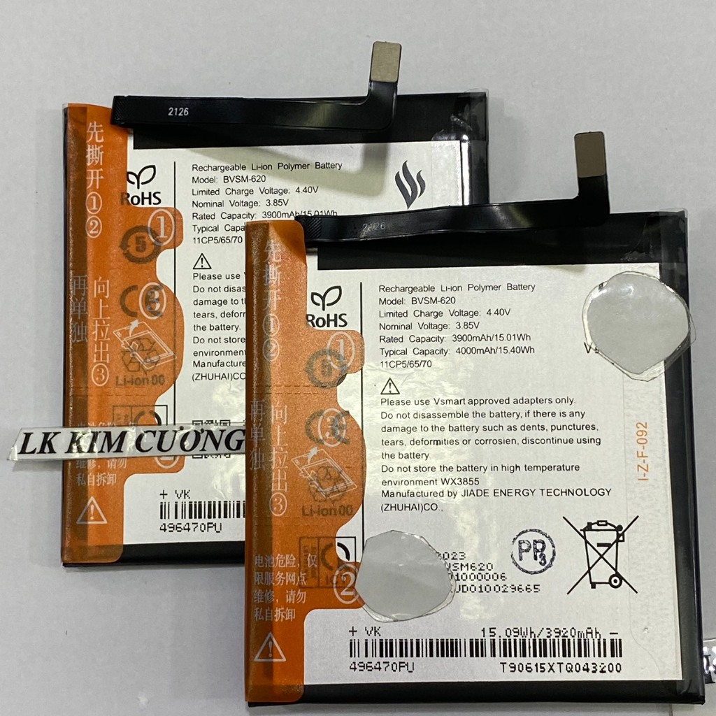 Pin tương thích vsmart live / bvsm - 620