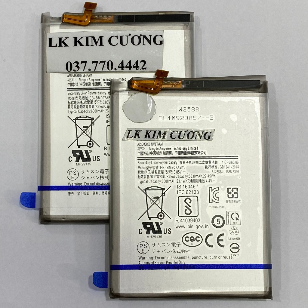 Pin tương thích samsung M21 / M207 / M30S/ M31