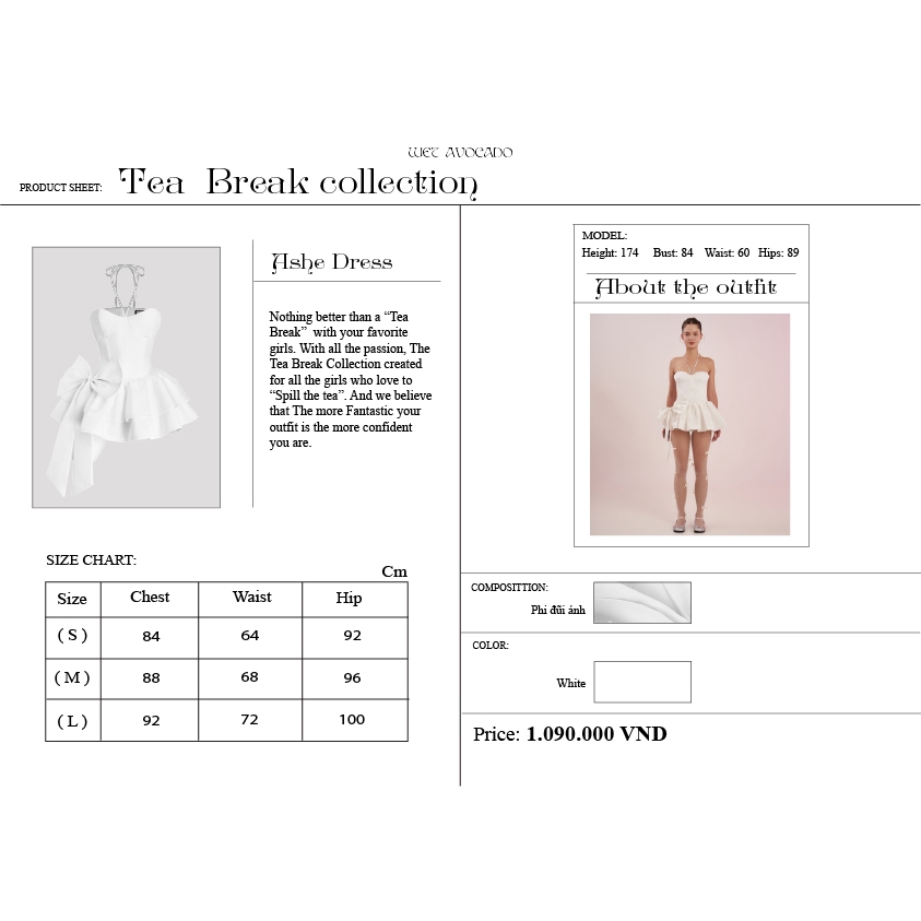 WET AVOCADO | ASHE DRESS