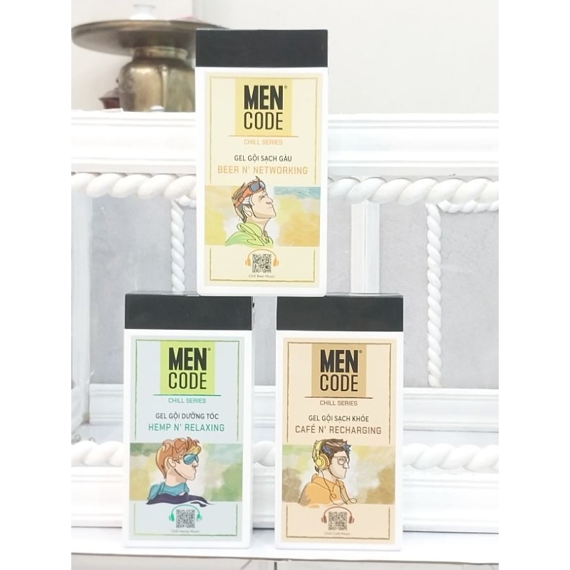 Gel gội đầu MenCode Chill series 350ml