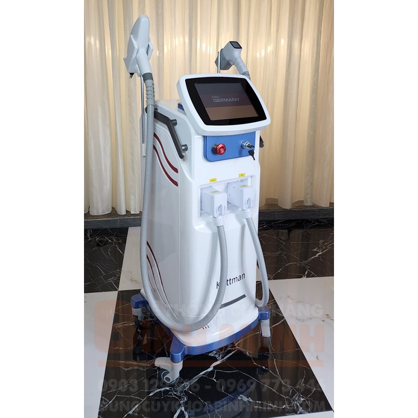 Máy 2in1 Triệt Lông Và Laser Diode / Triệt Lông Trẻ Hóa Köttman