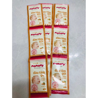 Combo 120 gói dầu tắm gội Mamamy 5ml/ gói